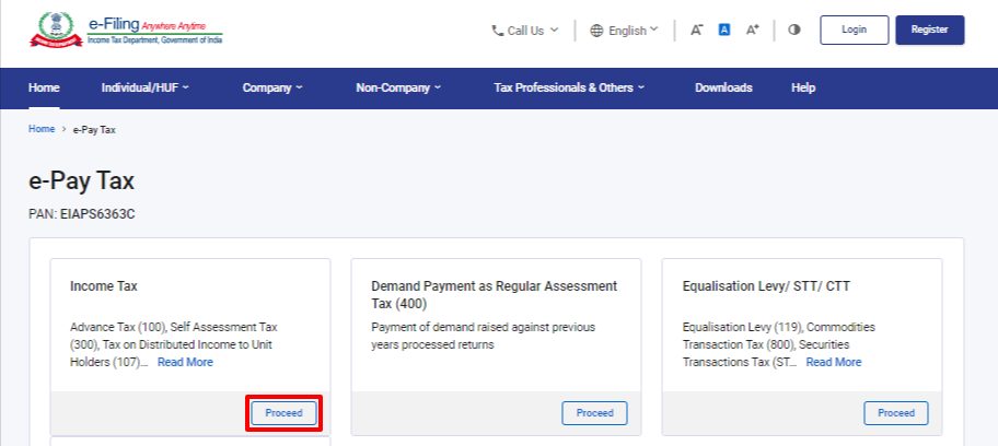 How to pay advance-tax online? – myITreturn Help Center