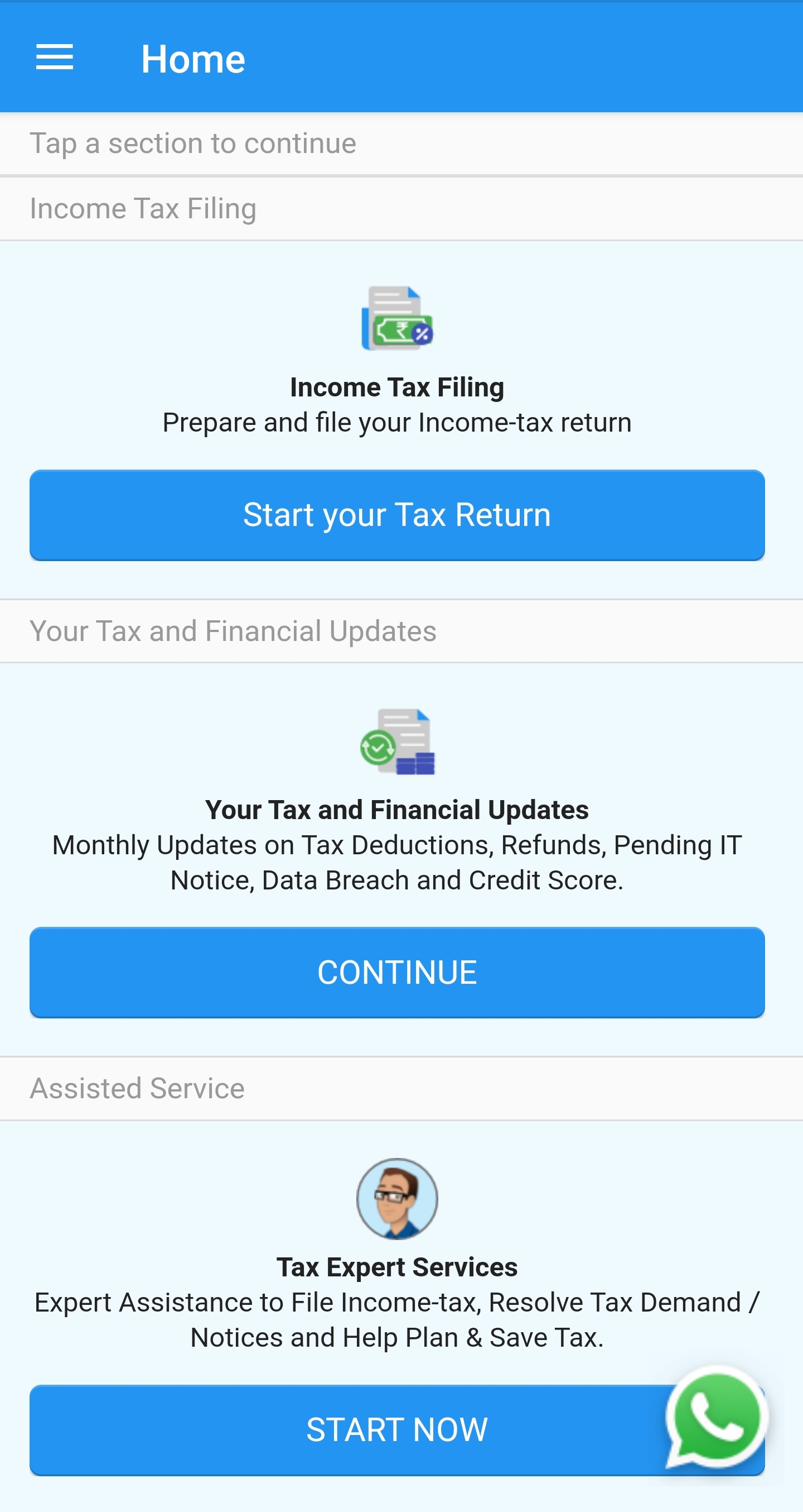 Upload Form 16 And File Itr Using Mobile App Myitreturn Help Center 3032