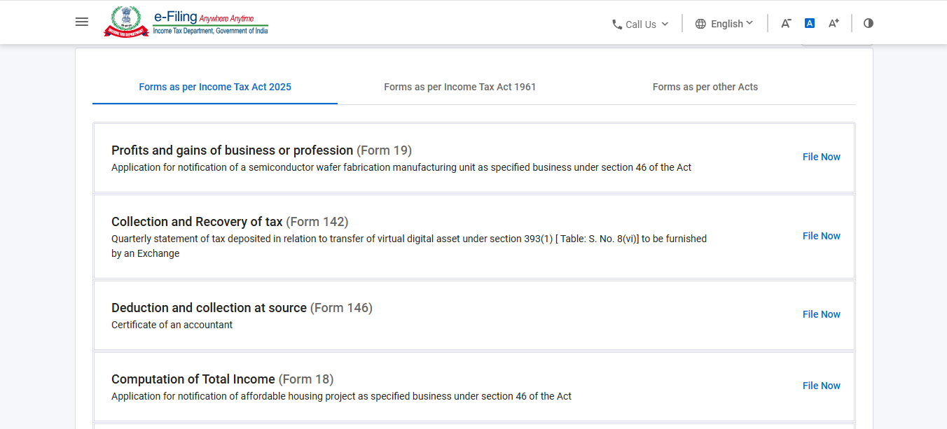 File Income Tax Forms