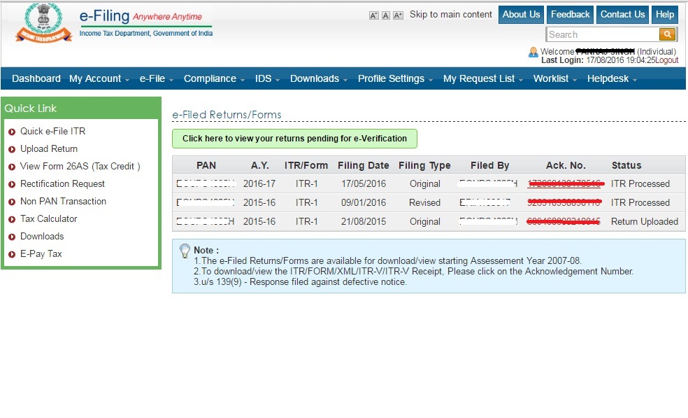 how-to-check-income-tax-return-status-myitreturn-help-center